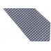 Stropdas zilver donkerblauw Blokjes SALE